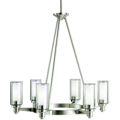 Circolo 6-Light Oval Chandelier by Kichler - Starlight Lighting USA and Canada